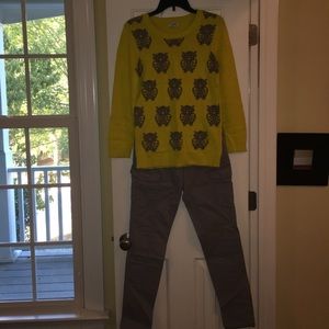 Old Navy owl sweater
