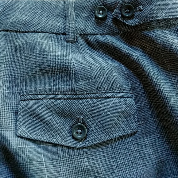 Express Design Studio Gray Plaid Pants - Picture 8 of 8