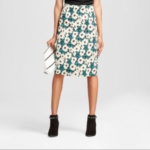 Who What Wear Floral Skirt