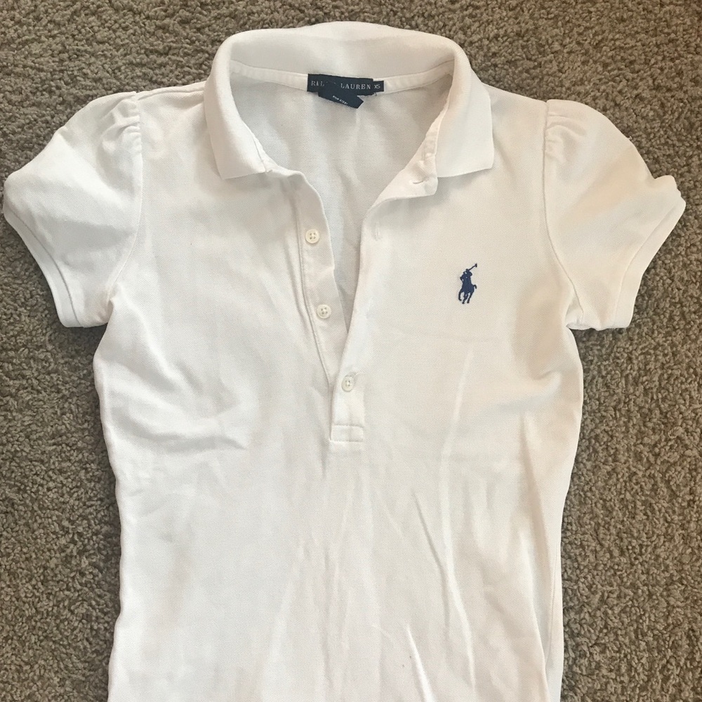 Ralph Lauren Women's XS White Polo