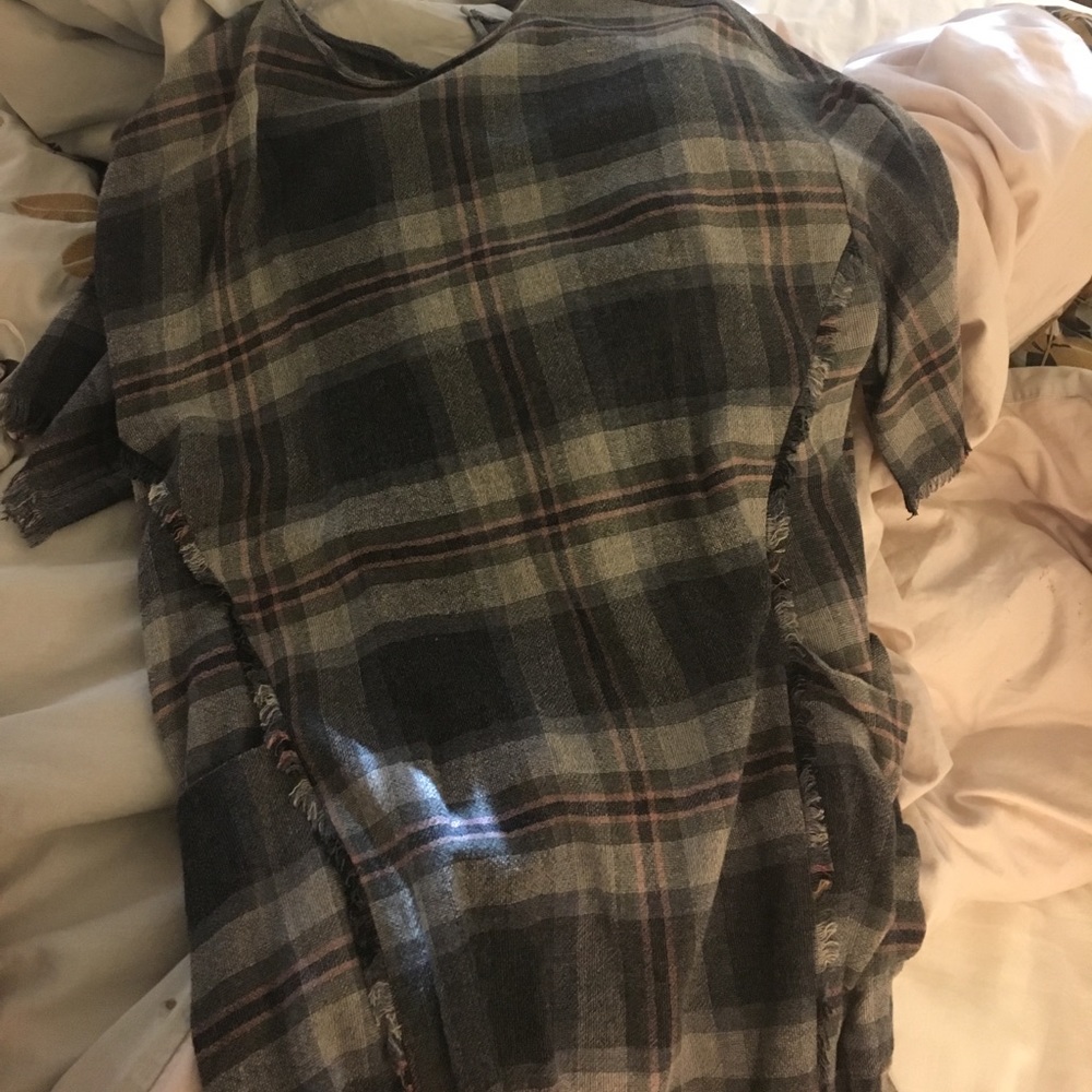 Zara plaid dress