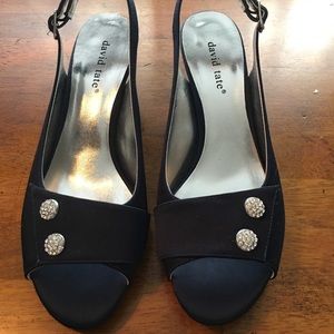 Like New Slingback Heels - Wide Width