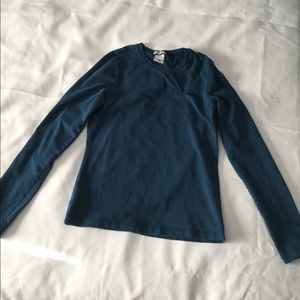 Women's plain long sleeve Tee Shirt