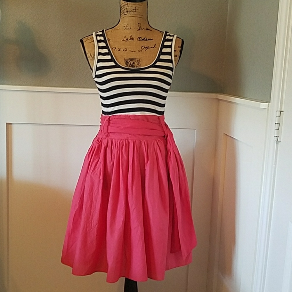 Anthro Fit n' Flare Dress