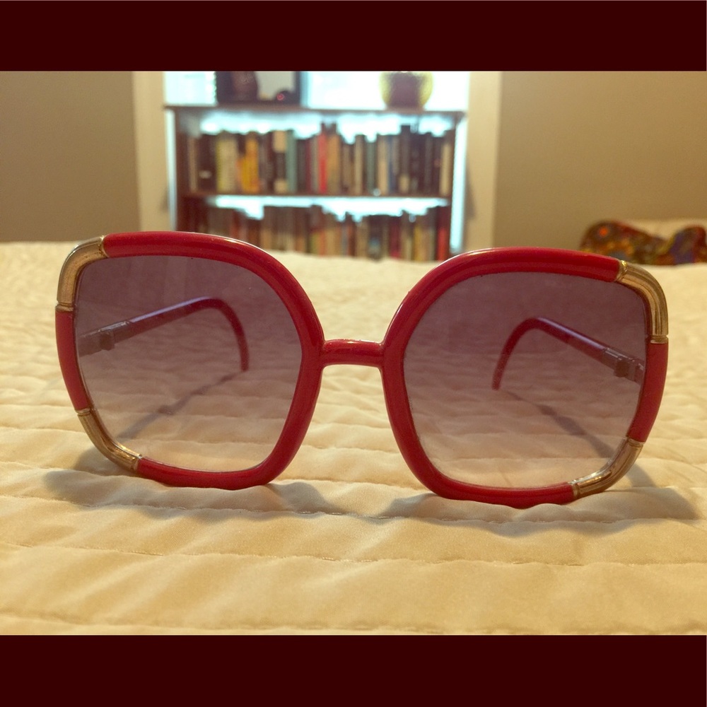 SOLD Genuine vintage Ted Lapidus sunglasses 70's