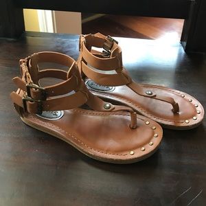 Stevie's Double Buckle Thong Sandal