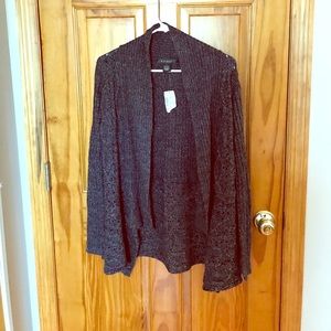 NWT grey cardigan.