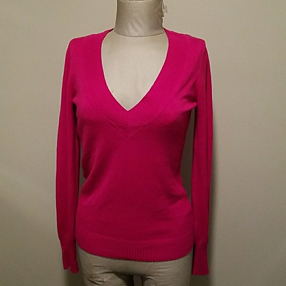 Express v-neck pull over sweater