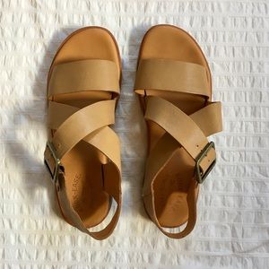 LOWEST ⬇️ Kork-Ease "Nara" flat crisscross sandals