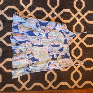 Lilly Pulitzer peplum tank