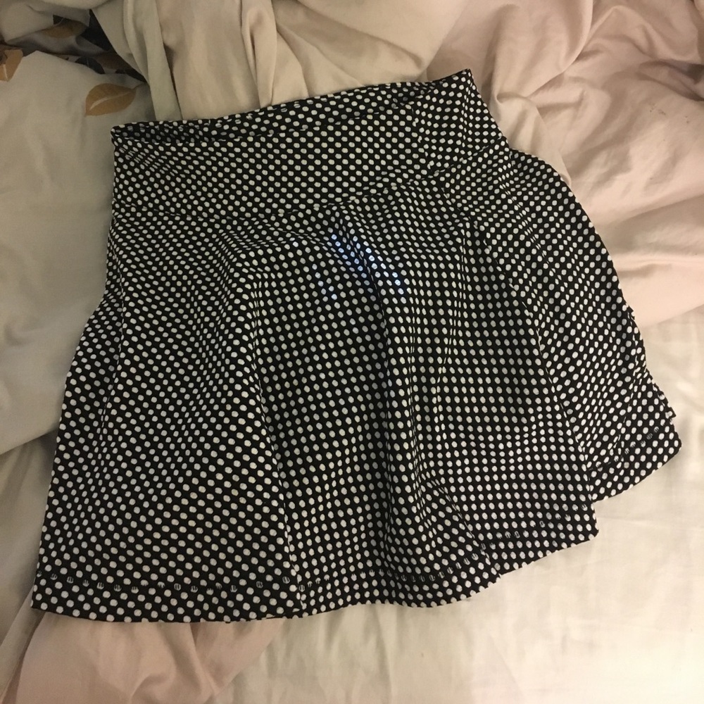 Urban outfitters polka dot fit and flare skirt