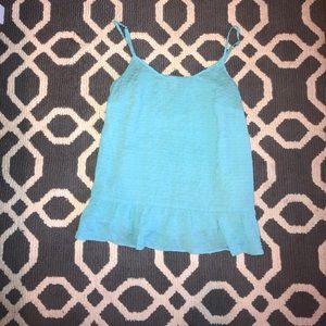 Lilly Pulitzer peplum tank