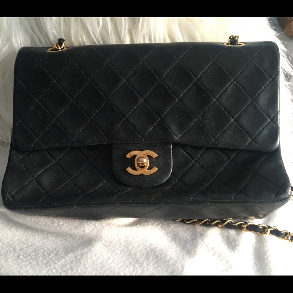 Chanel double flap bag. See other bags for sale
