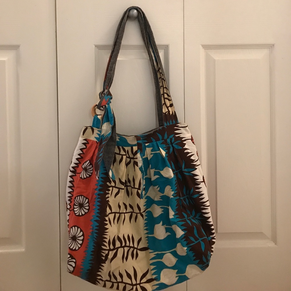 Cloth colorful bag.