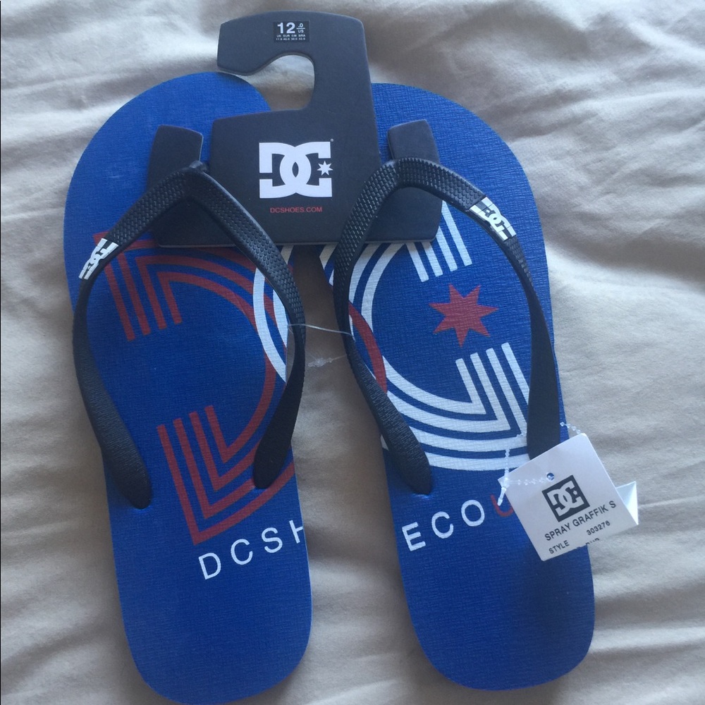 Dc spray feaffik flip flops