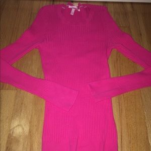 Victoria's Secret Hot Pink Sweater