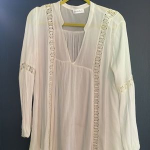 white romantic poet blouse