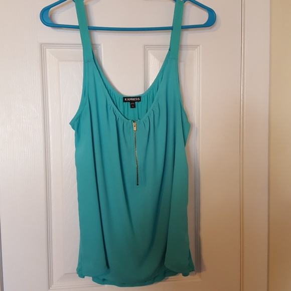 Express Tops - Express Turquoise blouse