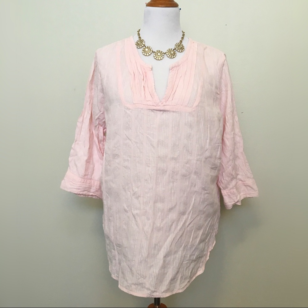 Lane Bryant Pink Top
