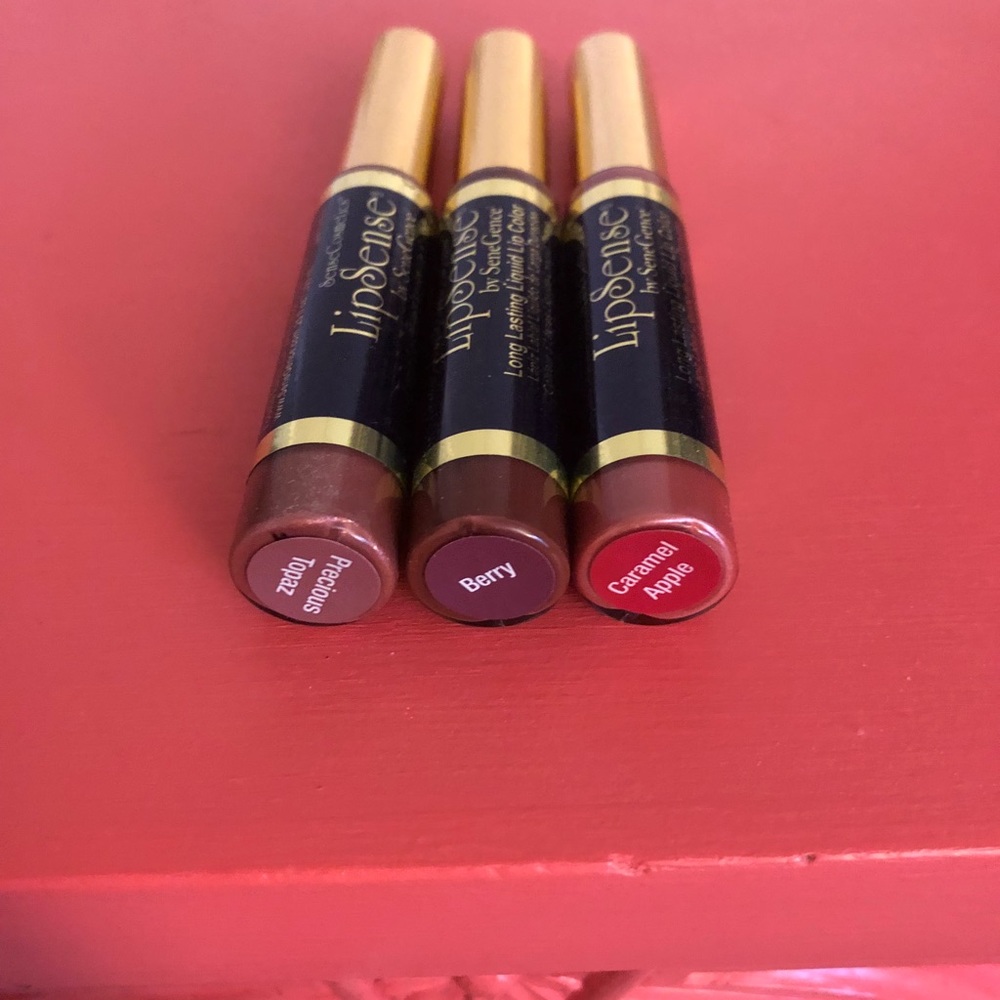 EUC lipsense testers!  Lot of 3!