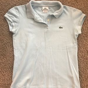 Lacoste Light Blue Women's Polo