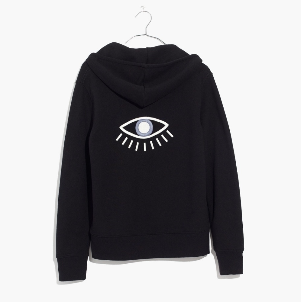 Madewell embroidered eye sweatshirt