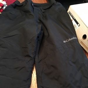 Black Columbia snow pants - Size 10/12