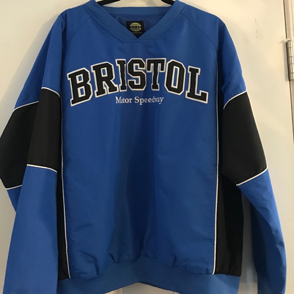 Bristol speedway sz L man's pullover jacket