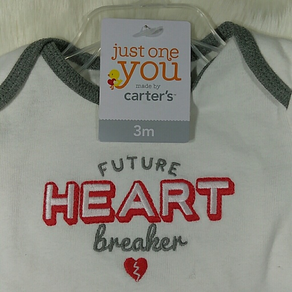 Carter's Just One You 2 piece Valentine's set - Picture 2 of 3