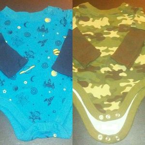 2 Garanimals boy's long sleeve shirts