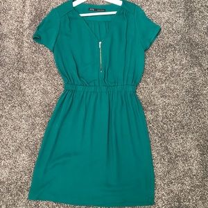 Zara Green Dress