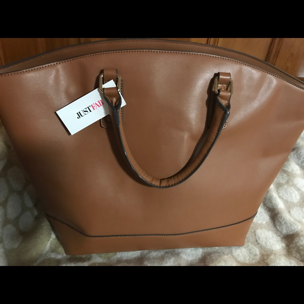 Just Fab oversized bag, new