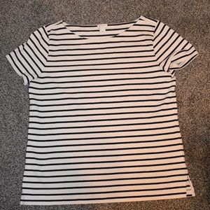 J Crew Striped Top