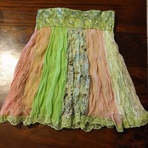 Flowy hippie skirt