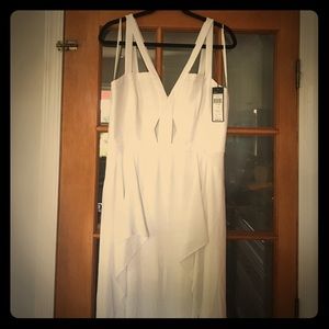 BCBG "Juliana" White Long Dress (new w/tags)