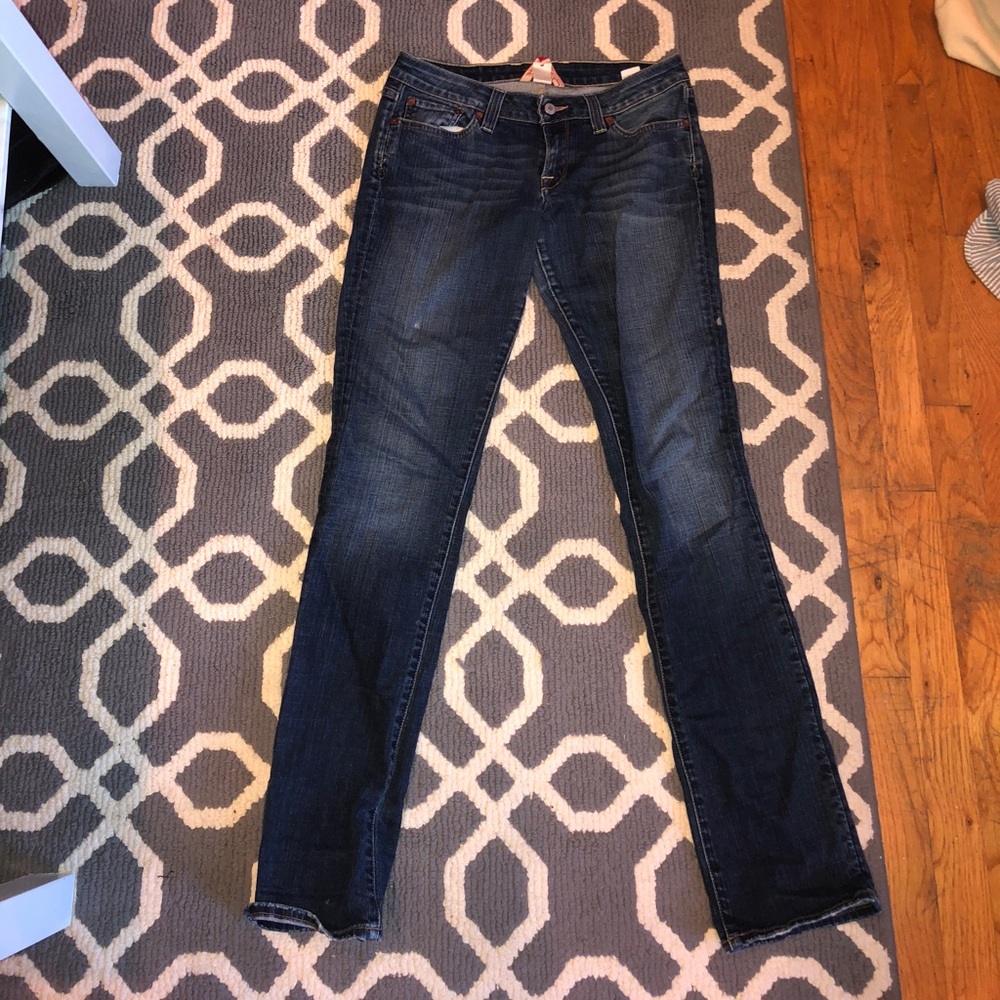 Lucky brand straight leg jeans