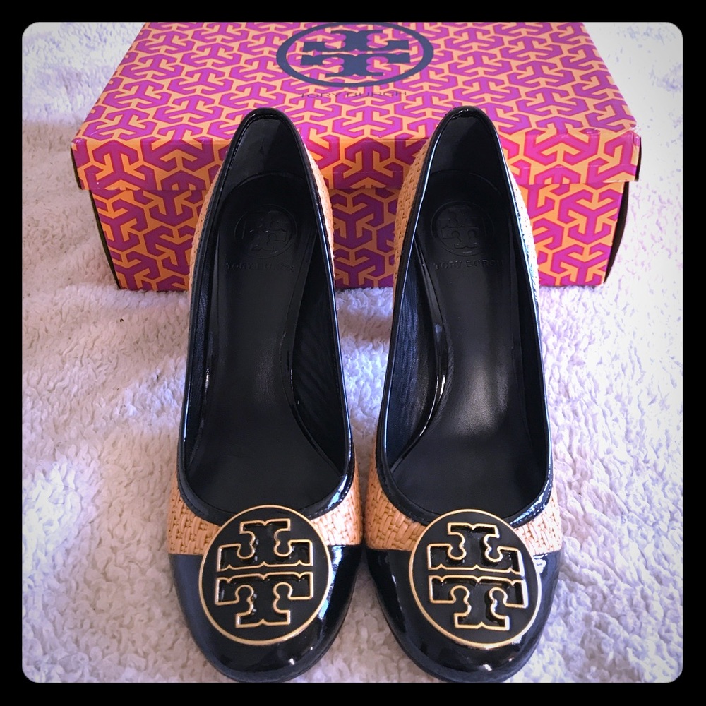 Tory Burch Anna Pump/Heels Sz 7 w/box Like New