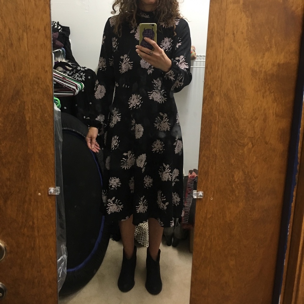 new look brand new midi dress