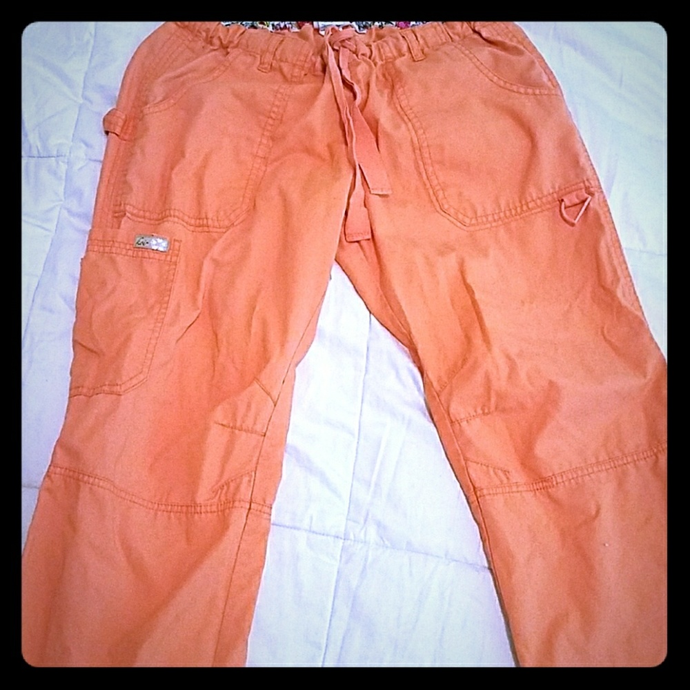 Koi orange scrubs