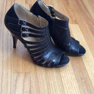 Nine West bootie heels