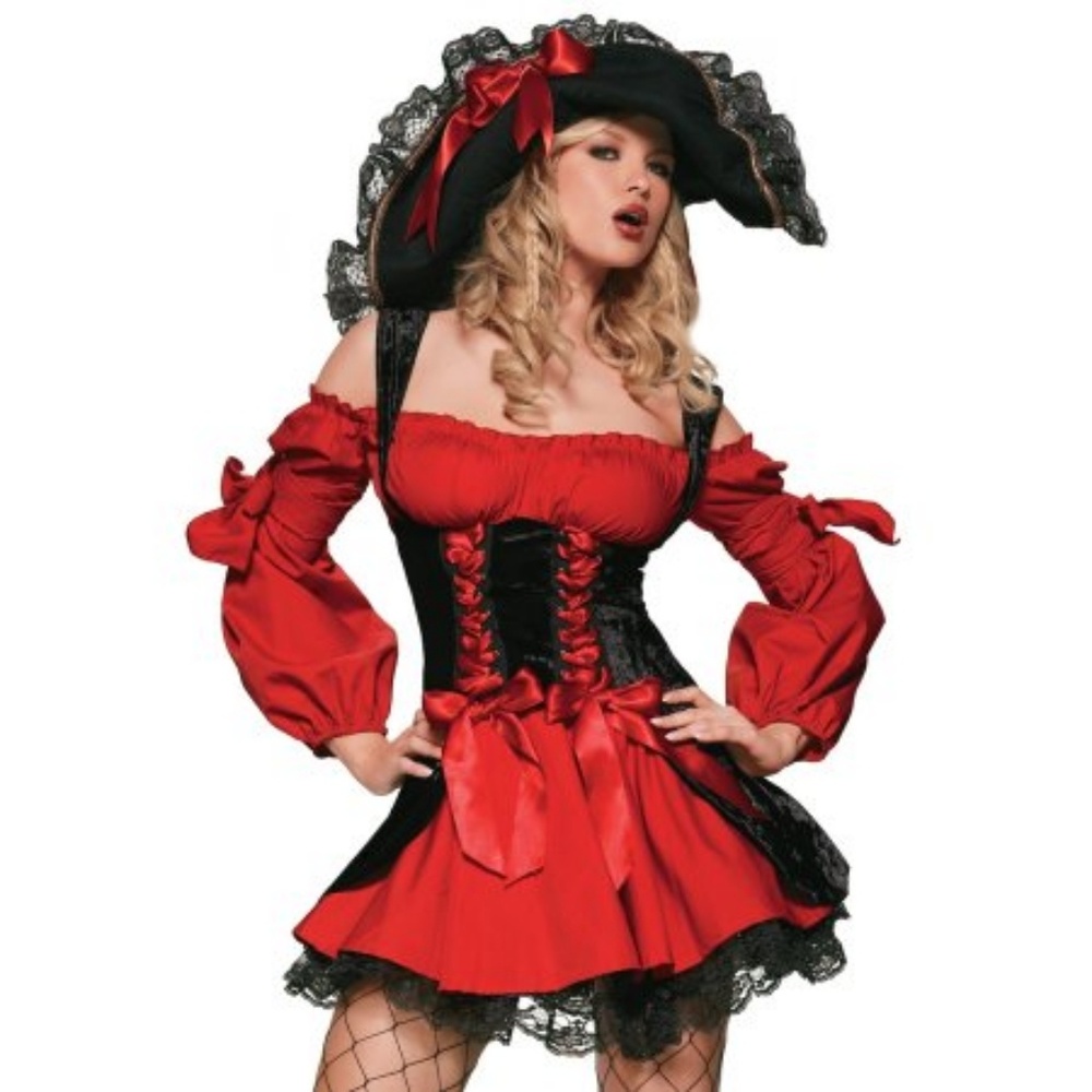 Leg Avenue Vixen Pirate Wench costume size Large.