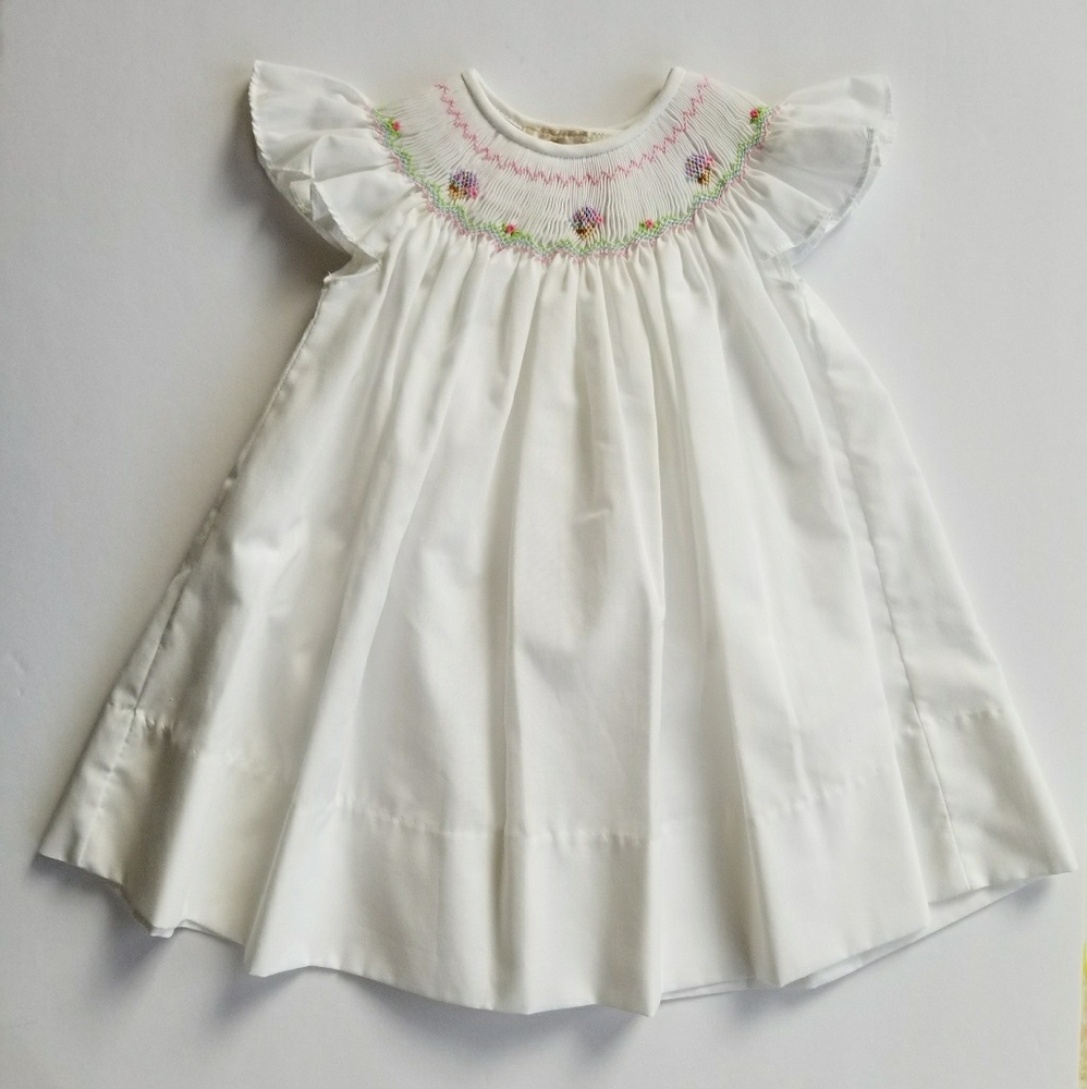 Rosalina EUC Ice Cream Cone Smocked Dress