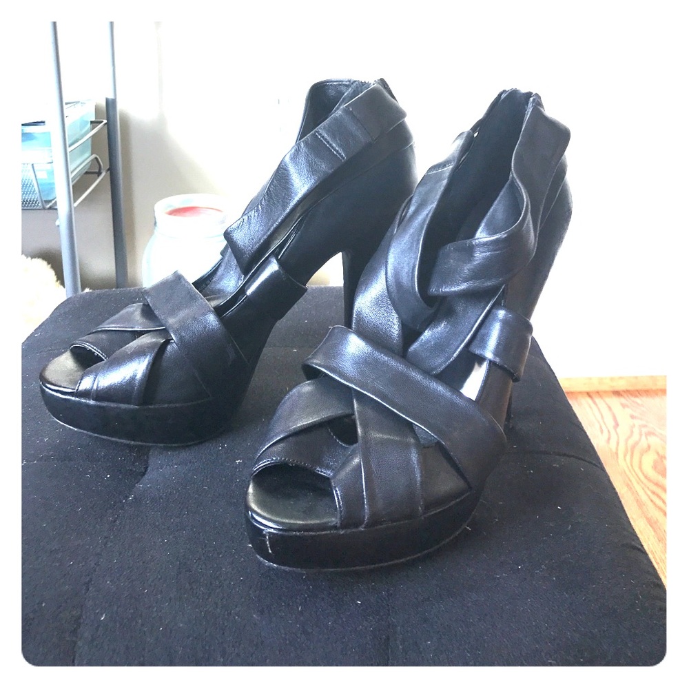 INC Strappy High Heeled Shoes