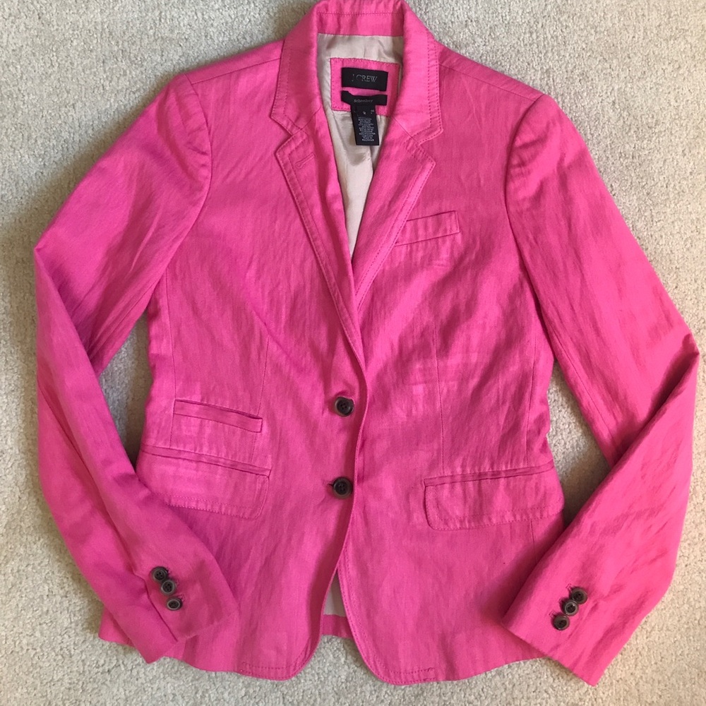 J.Crew Schoolboy Blazer in Pink