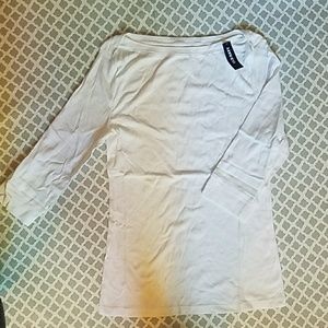NWT Old Navy boat neck 3/4 sleeve top