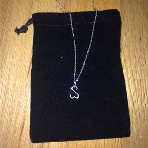 Kay's Open Heart Stirling Silver Necklace