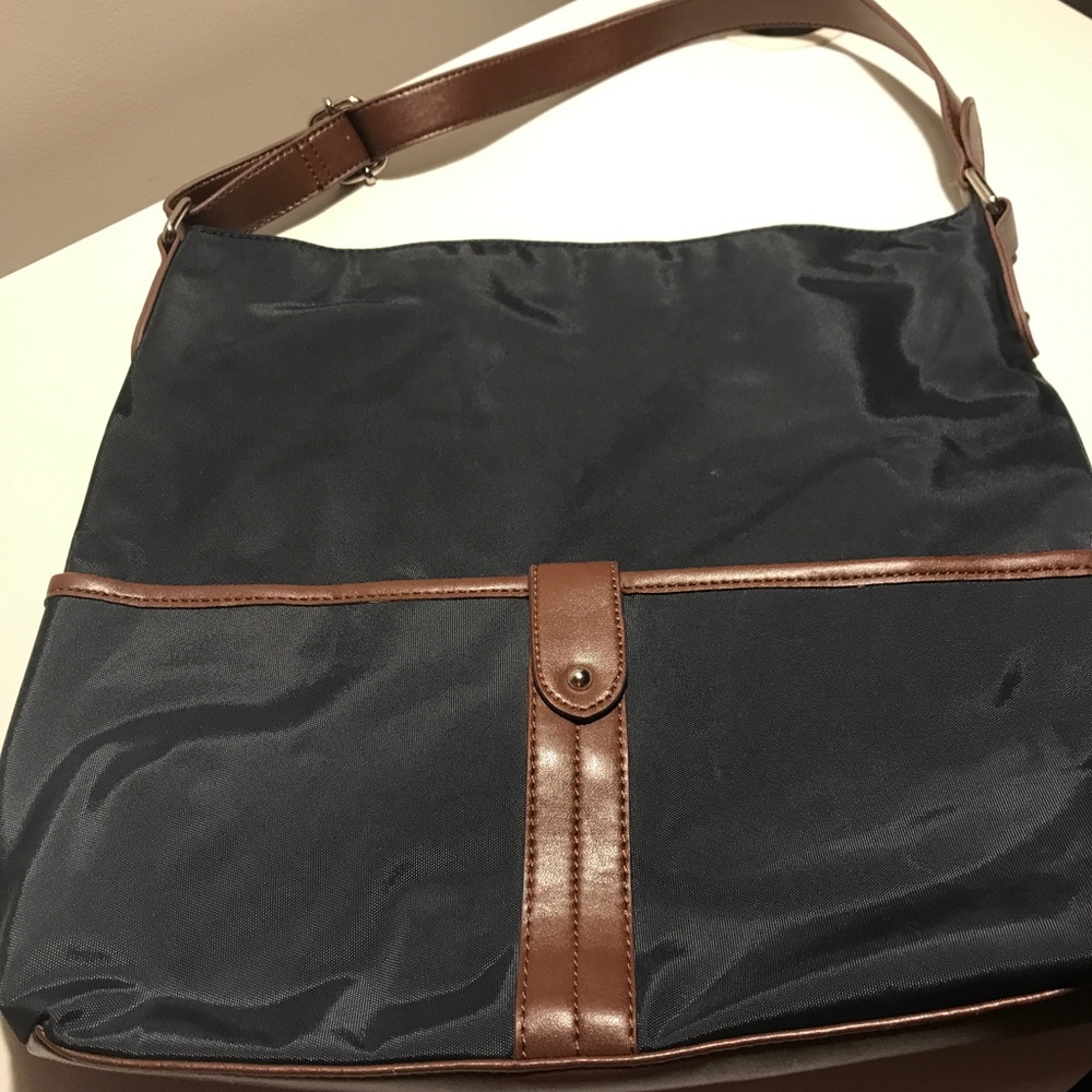Navy purse