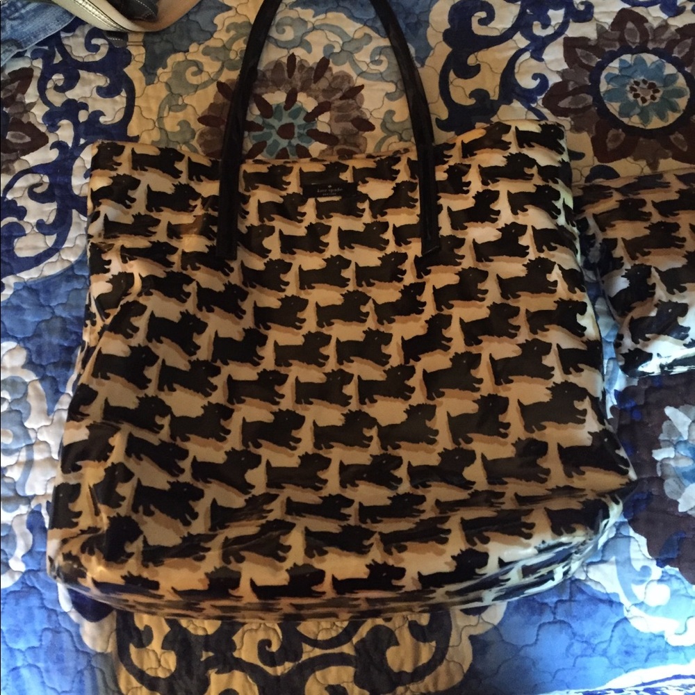 Kate spade tote and make up bag authentic