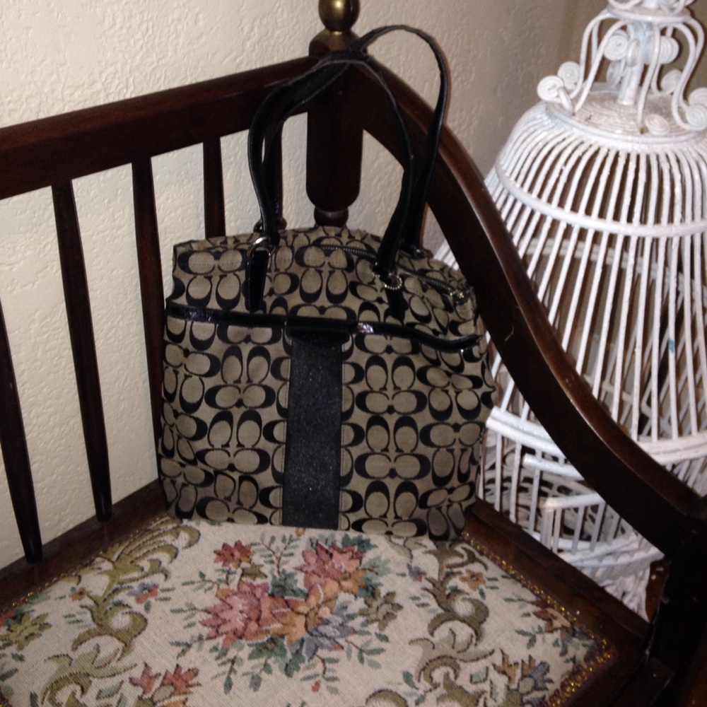 A beautiful Coach purse