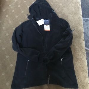 Lands End fleece coat